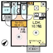 AITOR(ｱｲﾄｰﾙ)の間取り画像