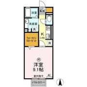 セジュール那加の間取り画像