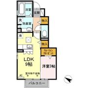 フローラⅡ 三園の間取り画像