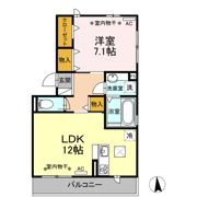 グリーンパーク早出の間取り画像