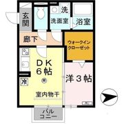 モナリエan(モナリエアン)の間取り画像