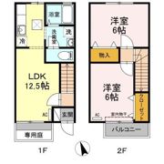 メルベーユ MT B棟の間取り画像