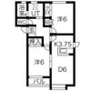 アンソレイエIIの間取り画像