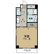 ALBORE kamiotai(アルボーレ カミオタイ)の間取り画像