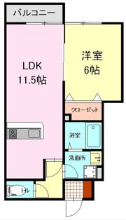 ヴィラ・クローバーの間取り画像