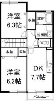 メゾンドパリセーズの間取り画像