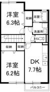メゾンドパリセーズの間取り画像
