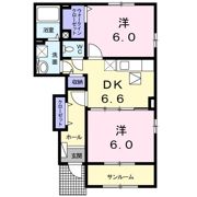 ベル フルール GⅡの間取り画像