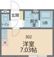 カインドネス赤羽の間取り画像