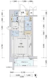 プレサンス京大東の間取り画像