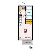ベルデュールの間取り画像