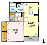 ジュネセゾンの間取り画像
