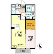 クレスト玉手の間取り画像
