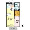 クレスト玉手の間取り画像