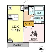 ホワイト オゥルⅡの間取り画像
