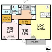ホワイト オゥルⅡの間取り画像