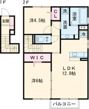 セジュール志村の間取り画像