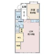 レジデンス明日香の間取り画像
