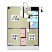 セントラルグリーンマンションの間取り画像