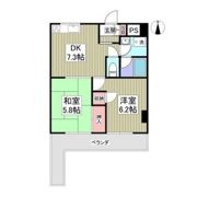 セントラルグリーンマンションの間取り画像