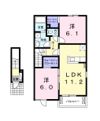 ルミエール Cの間取り画像