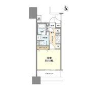 フレールコート東別院の間取り画像
