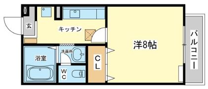 アヴニール今宿の間取り画像