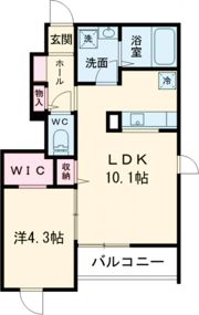 グランデ・ジュメリーの間取り画像