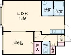 エスタシアK－2の間取り画像