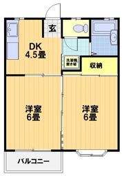 グリーンビューラーの間取り画像