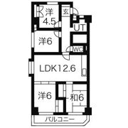 シャルム稲毛の間取り画像