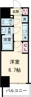 ディアレイシャス浅間町ステーションフロントの間取り画像