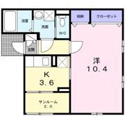 カーサ プラシードの間取り画像