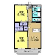 ピースフル空の間取り画像
