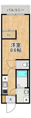 modern palazzo 文教Primaの間取り画像