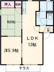 フォーレス榎Aの間取り画像