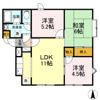 STハイツ北郷の間取り画像