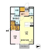 プレタポルテの間取り画像