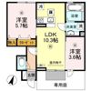 ウィット垂水Ⅱの間取り画像