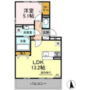 コンフィアンサ B棟の間取り画像