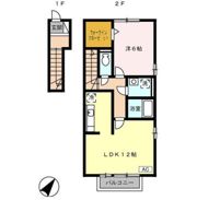 ミール永里の間取り画像