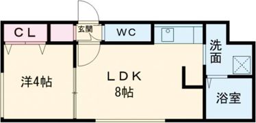 FORESTA平岸の間取り画像