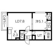 カノン福住の間取り画像