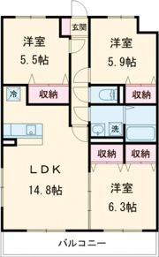 フォルテの間取り画像