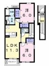 ジェネシスⅠの間取り画像