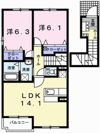 フィオーレ白浜Ⅱの間取り画像