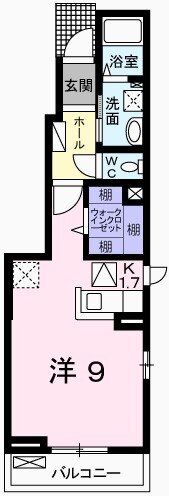 アジェラートⅡの間取り画像