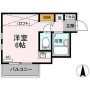 メゾンファインⅢの間取り画像