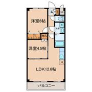 フォレスト釜ヶ洞の間取り画像