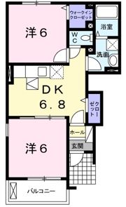 シャトレ・ルミエールの間取り画像